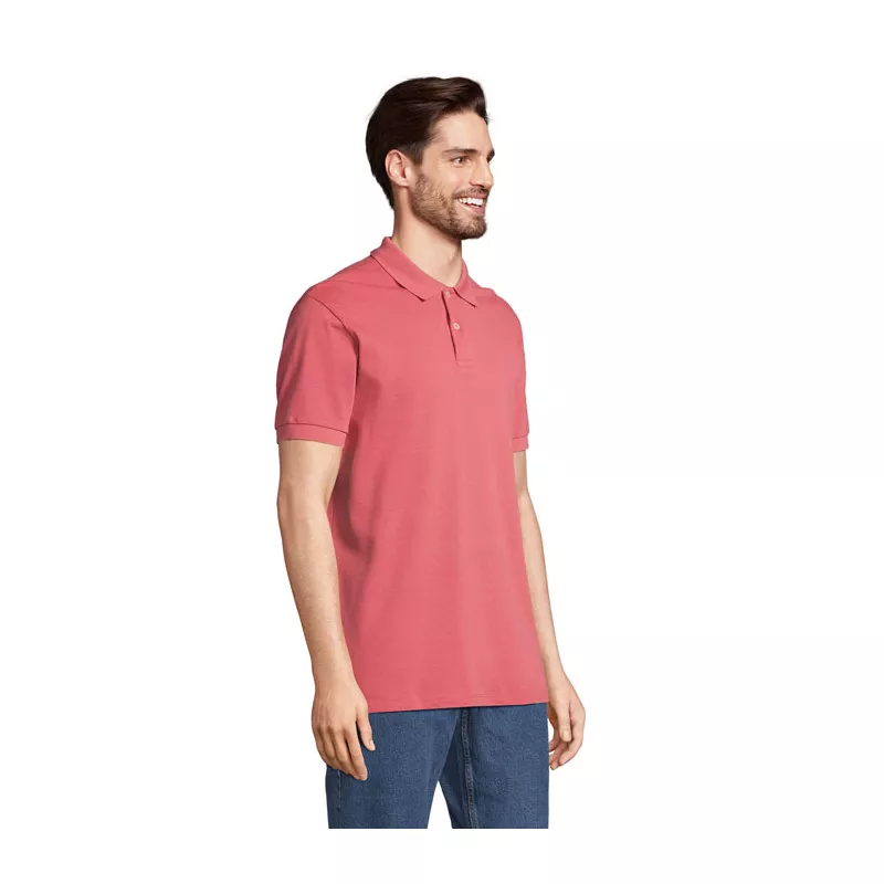 Koszulka polo męska z czesanej bawełny Sol's PACIFIC - Folk Pink Twin (S04439-FY)