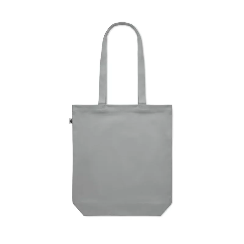 Torba płócienna z bawełny organicznej 270 g/m² COCO - Szary (MO6713-07)