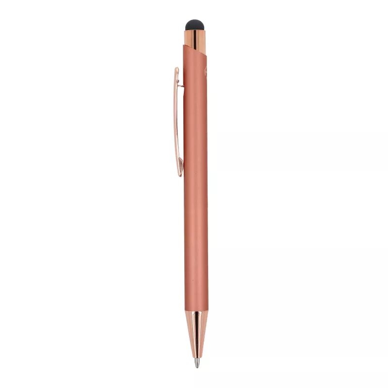 Długopis aluminiowy Prague grawer różowe złoto - różowe złoto (LT87887-N0045)