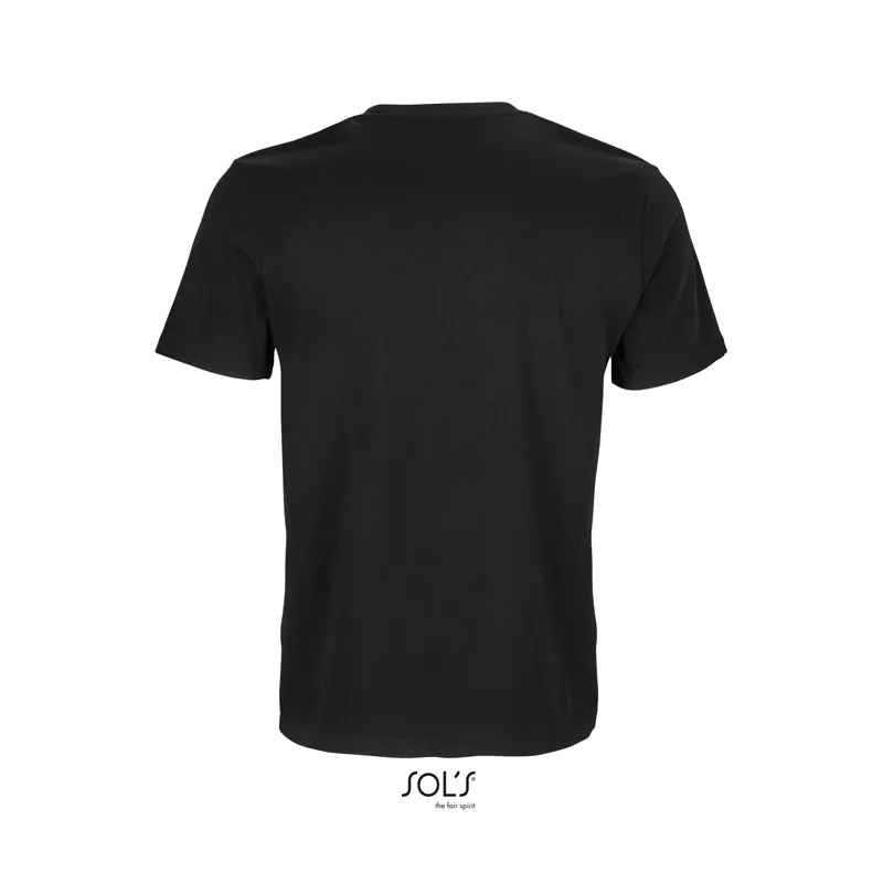 Koszulka unisex z recyklingu 170 g/m² Sol's ODYSSEY - Czarny Z Recyklingu (S03805-RC)