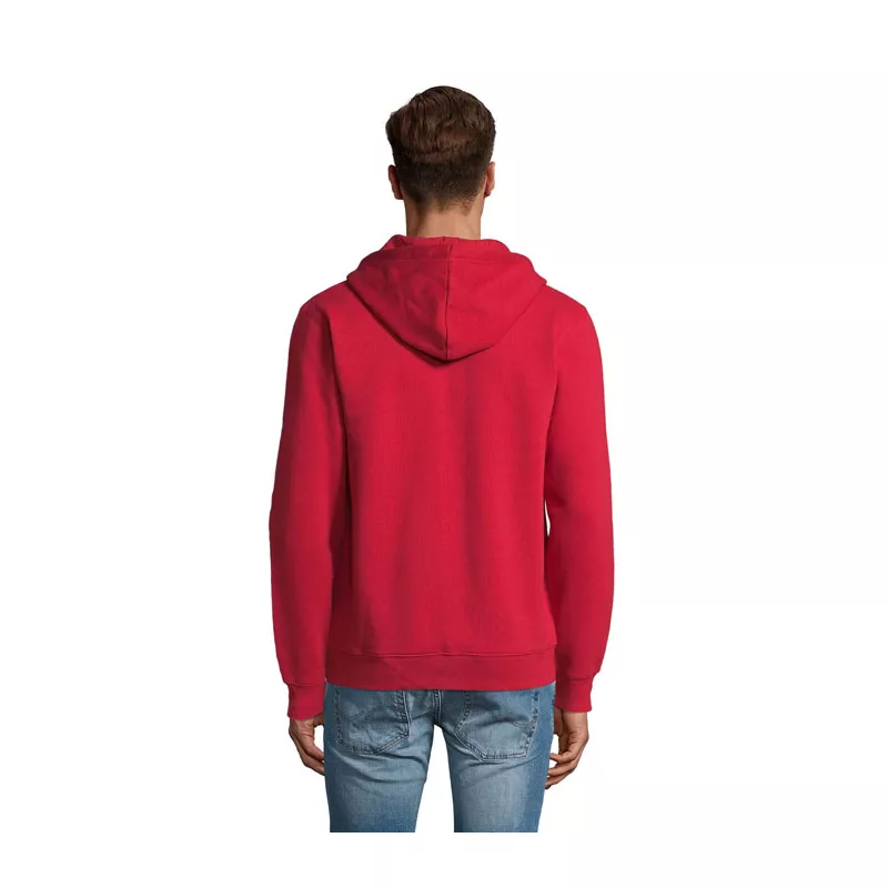 Bluza męska rozpinana 280 g/m² Sol's SPIKE MEN - Czerwony (S03105-RD)