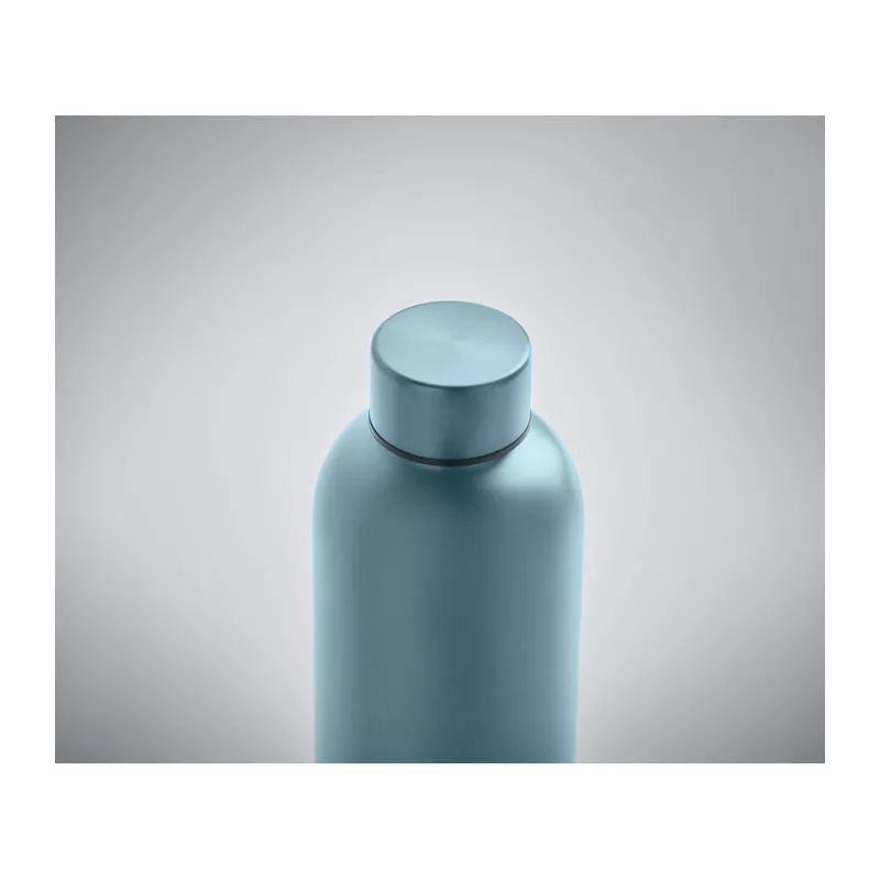 Butelka termiczna ze stali z recyklingu 500 ml ATHENA - Baby Blue (MO6750-66)