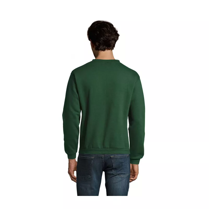 Bluza męska z okrągłym dekoltem 260 g/m² Sol's SPIDER - Ciemno-Zielony (S01168-BO)
