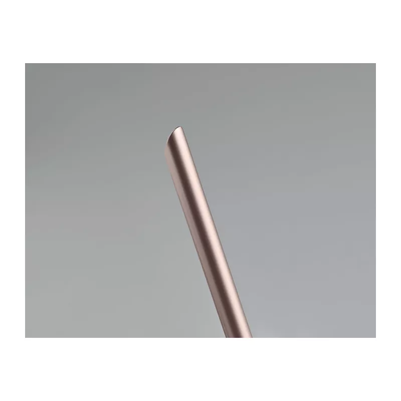Długopis bezatramentowy z aluminium PENEVER - Bezowy/Czerwony (MO2354-95)