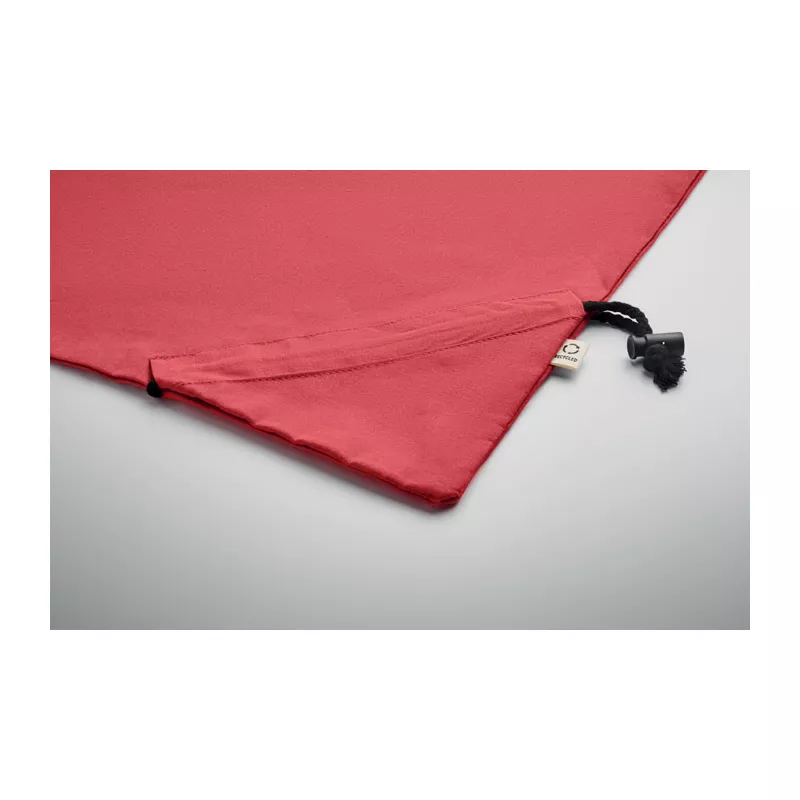 Torba składana z recyklingu 140 g/m² CARRIE COLOUR - Czerwony (MO2487-05)