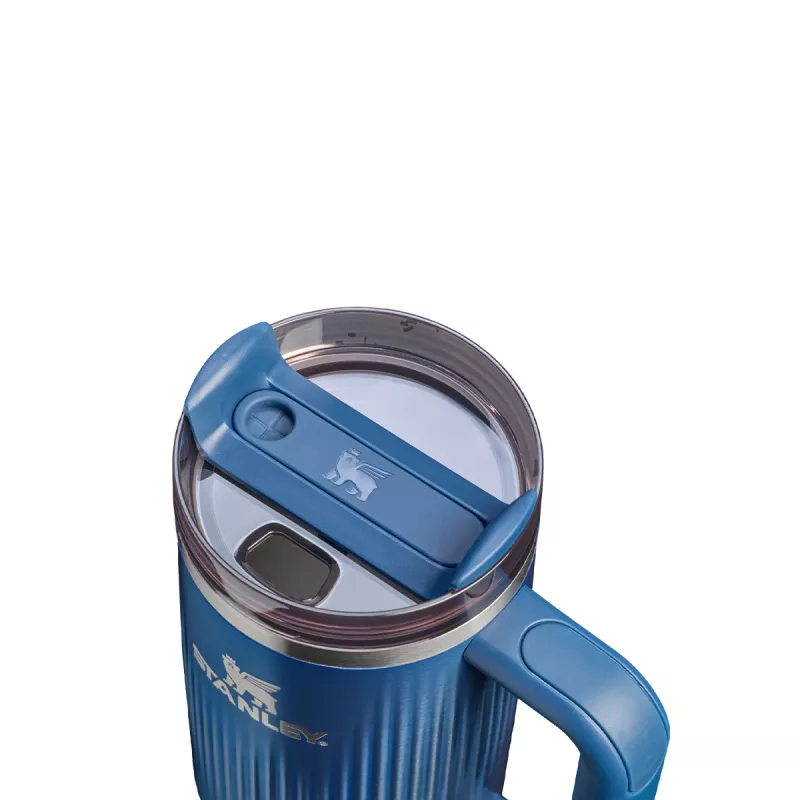 Kubek Quencher Termiczny H2.O Fluted Tumbler 0,89L - LIMITED EDITION - Glacial Blue Shine (10130030117)