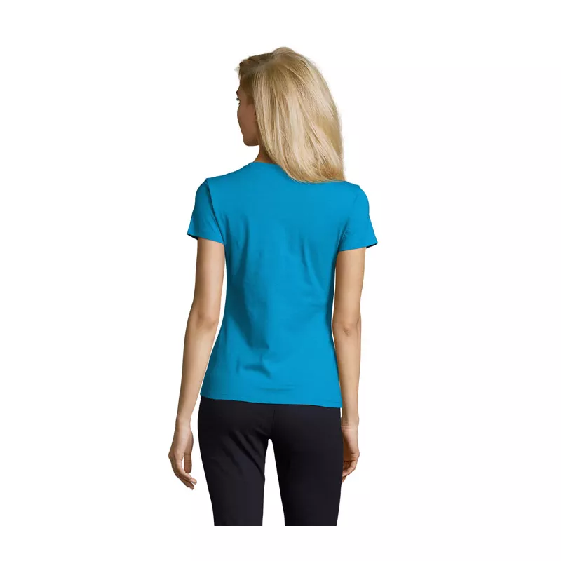 Koszulka damska 190 g/m² Sol's IMPERIAL WOMEN - Aqua (S11502-AQ)
