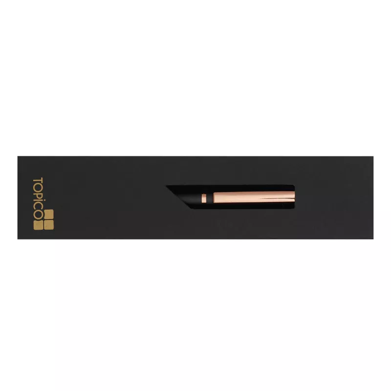 Metalowy długopis COPPER PEN - czarny, miedź (58-8110002)