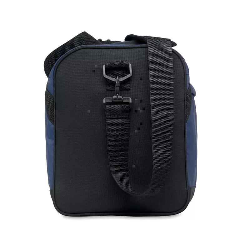 Torba sportowa z RPET 600D z odpinanym paskiem TERRA + - Niebieski (MO6209-04)