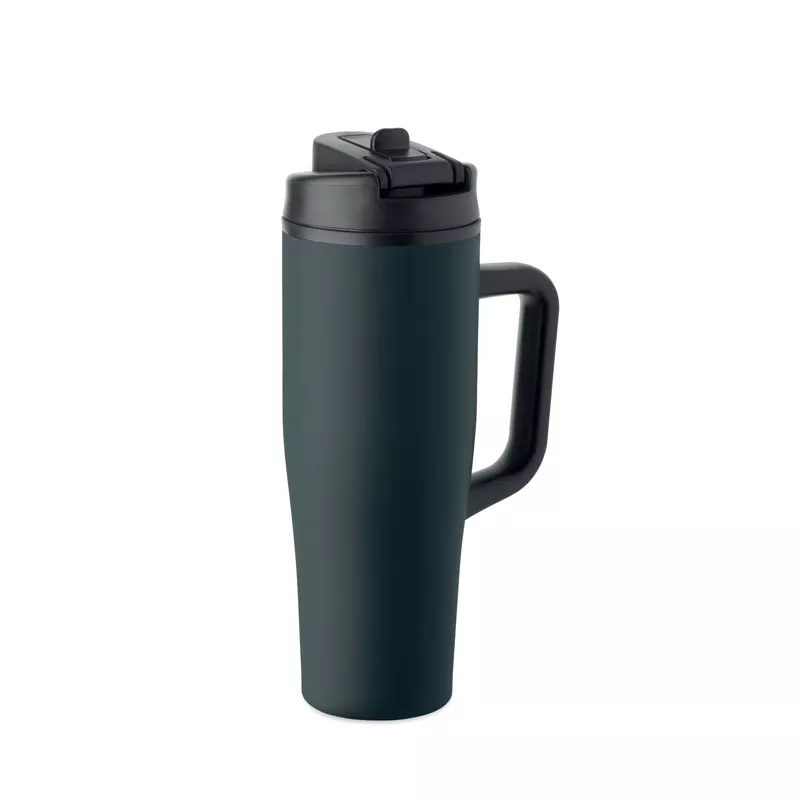 Kubek termiczny ze stali z recyklingu 900 ml ATLANTA - Francuski Granat (MO3213-85)