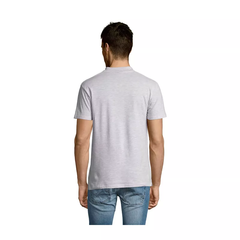 Koszulka polo męska piqué 170 g/m² Sol's SUMMER II - Popiól (S11342-AS)