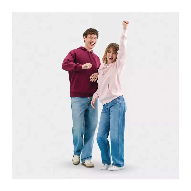 Bluza unisex organiczna 280 g/m² Sol's STELLAR - Burgundy (S03568-BG)