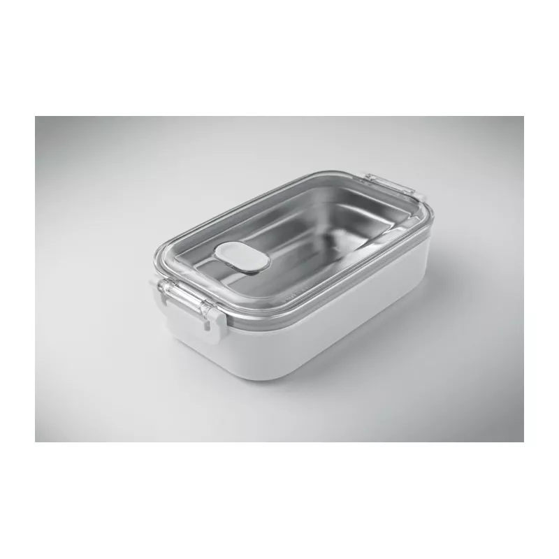 Lunchbox z PP ze stalowym wkładem 750 ml HOAGIE - Bialy (MO2770-06)