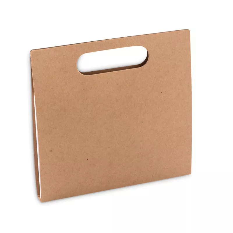 Zestaw do kolorowania z 6 kredkami FOLDER2 GO - Bezowy (MO9544-13)