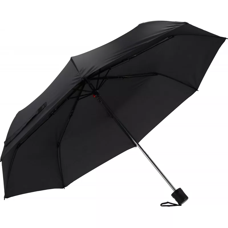 Parasol manualny rPET Ø98 cm NORTHAMPTON - czarny (433603)