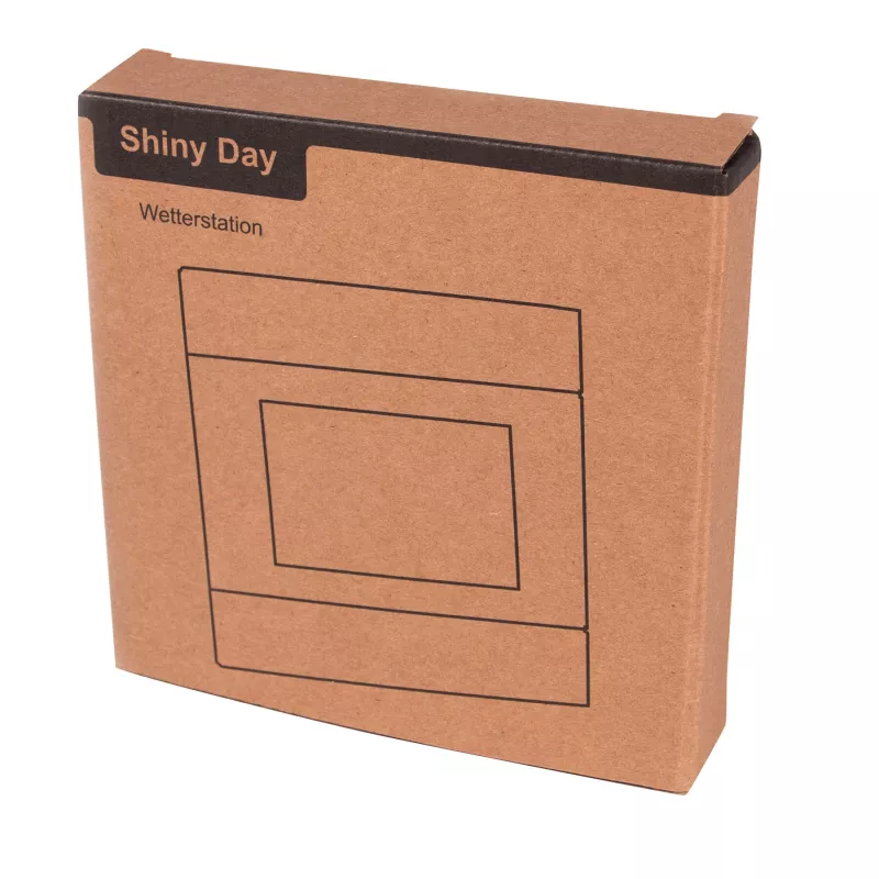 Stacja pogodowa SHINY DAY - czarny, srebrny (56-0401032)