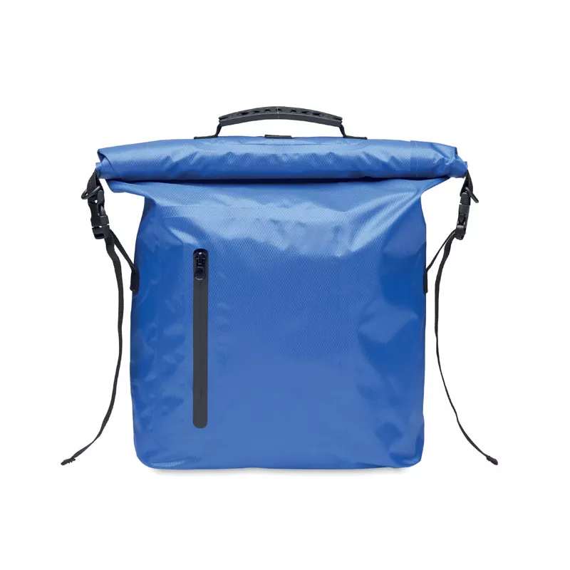 Plecak wodoodporny rolltop z RPET 25 l SCUBAROLL - Niebieski (MO2181-37)
