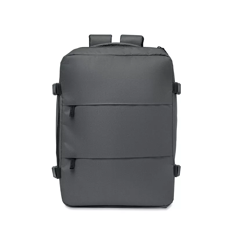 Plecak kabinowy rozciągliwy 15" RPET 20 l ASPEN - Kamienny Szary (MO3195-15)