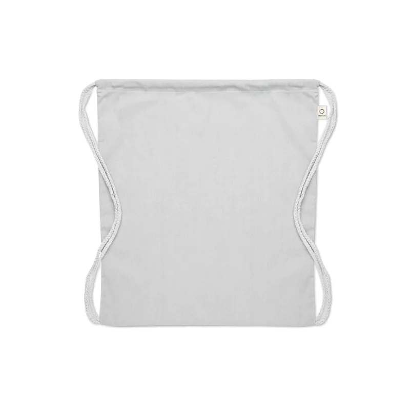 Worek z recyklingu 140 g/m² CABETRI COLOUR - Bialy (MO2402-06)