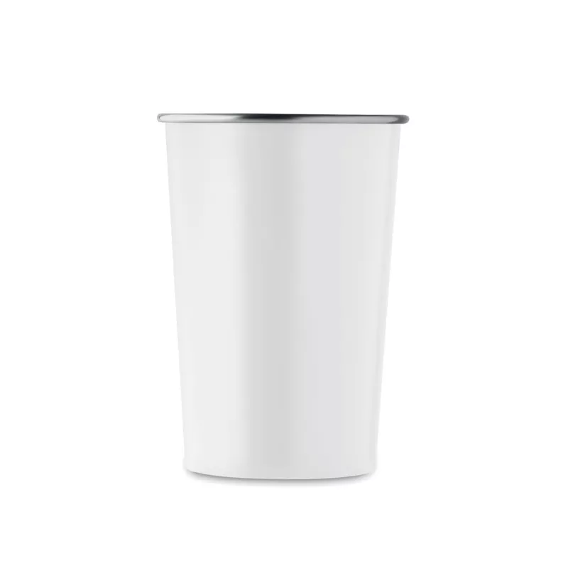 Kubek ze stali nierdzewnej z recyklingu 350 ml FJARD - Bialy (MO2063-06)