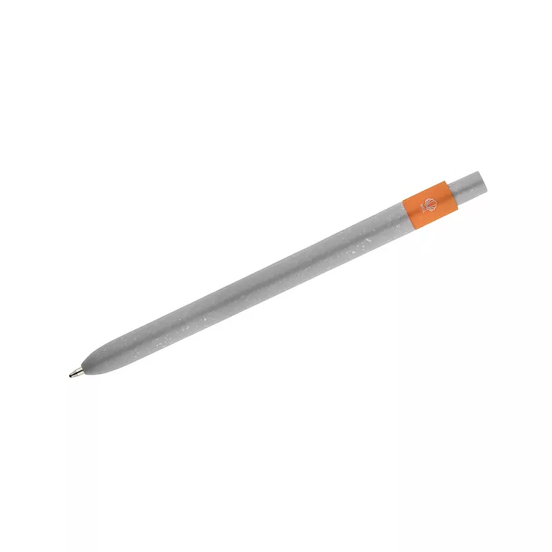 Długopis z tworzywa z dodatkiem zmielonych muszli SELIS - pomarańczowy (19735-07)