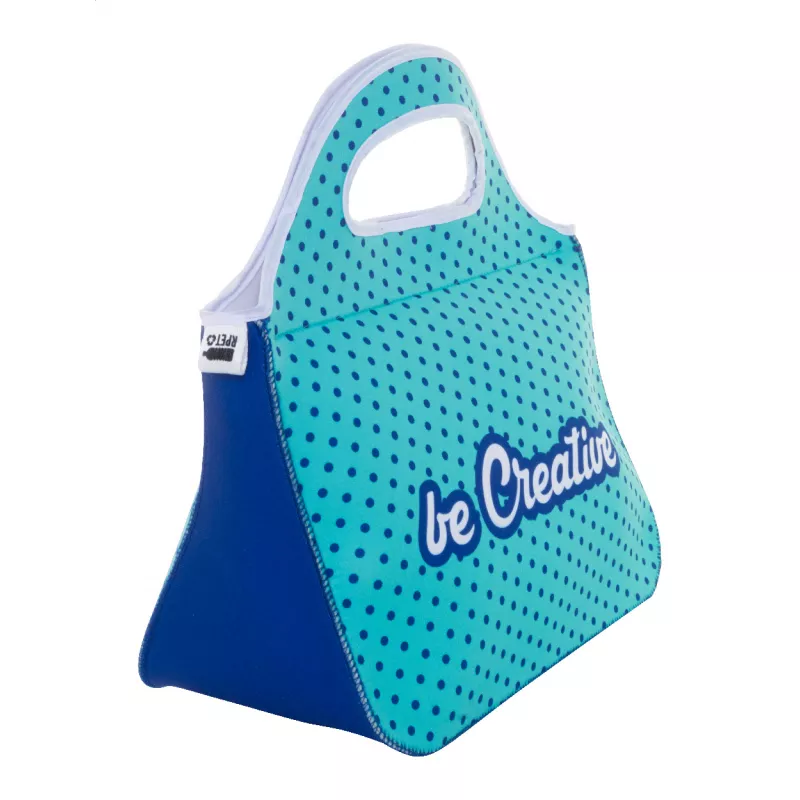 BentoBag personalizowana torba na lunch RPET - biały (AP716785)