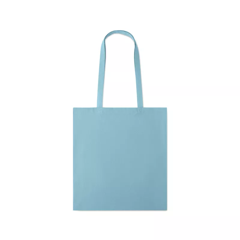 Torba bawełniana 38x42 cm 140 g/m² COTTONEL COLOUR + - Baby Blue (MO9268-66)