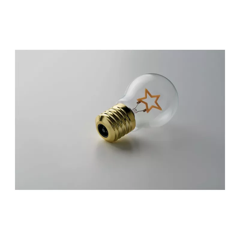 Żarówka dekoracyjna LED z żarnikiem LUMIGLOW - Zólty (CX1582-08)
