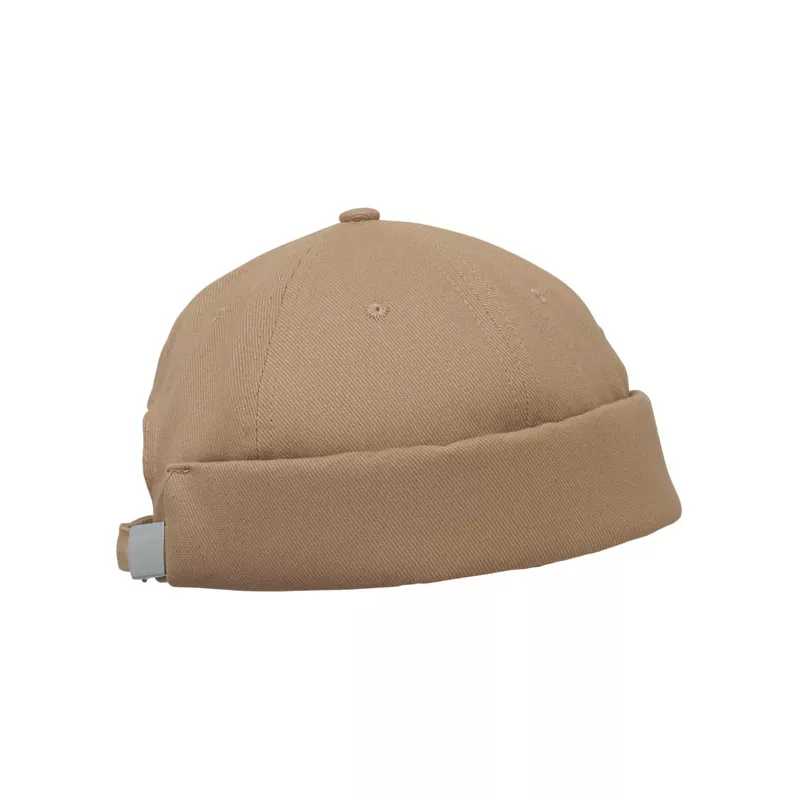Czapka docker ze szczotkowanej bawełny 260 g/m² DOCK - Khaki (MO2923-39)