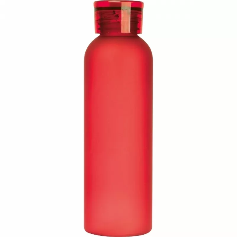 Butelka PET soft touch READING 600 ml - czerwony (532205)