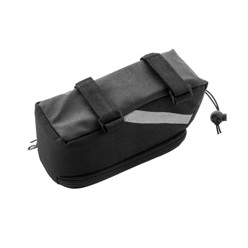 Velofon Torba na telefon komórkowy do roweru RPET - czarny (AP800048-10)