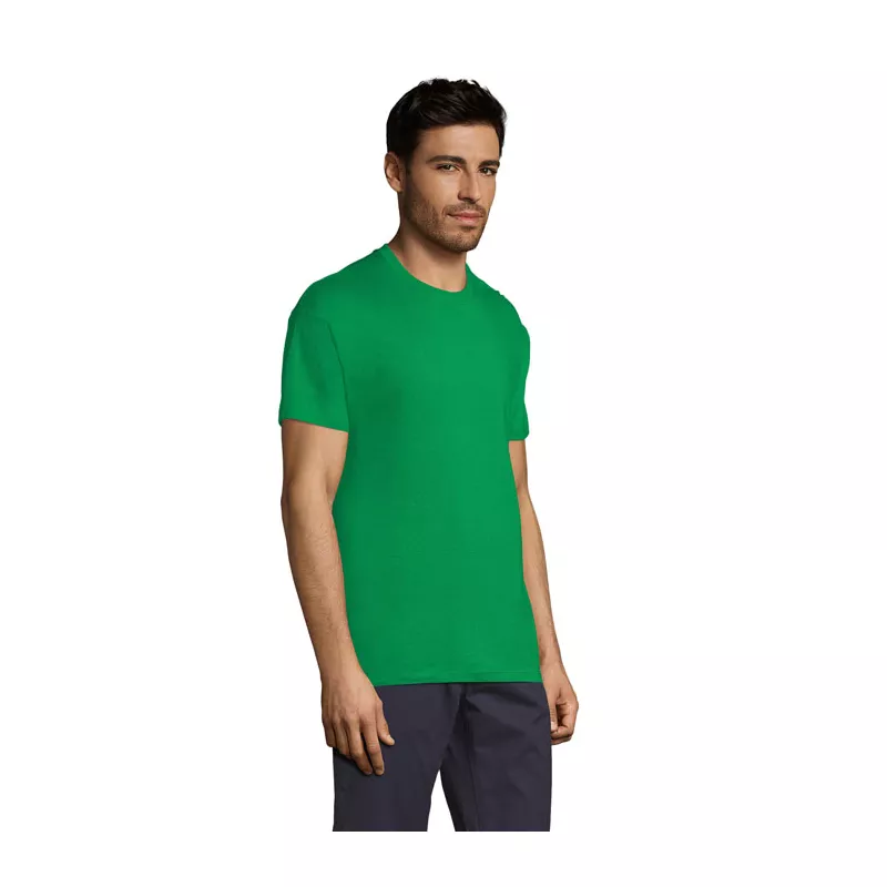 Koszulka unisex bawełniana 150 g/m² Sol's REGENT - Zielony (S11380-KG)