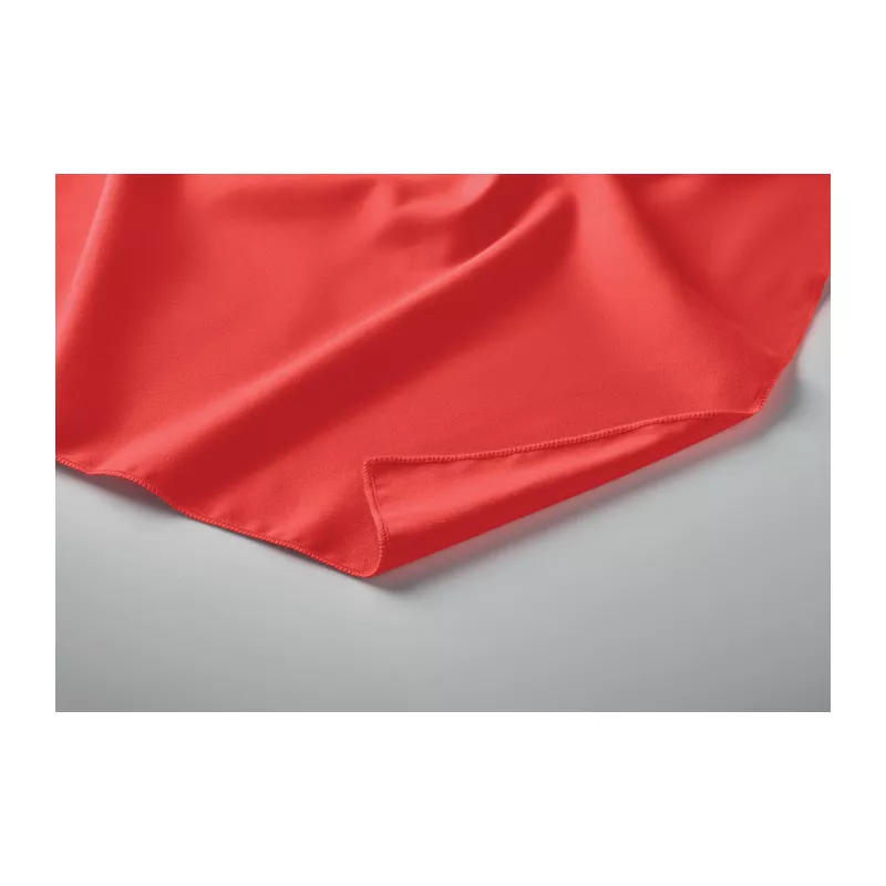 Ręcznik sportowy z mikrofibry 50x100 cm ATOLL 50 - Czerwony (MO2761-05)