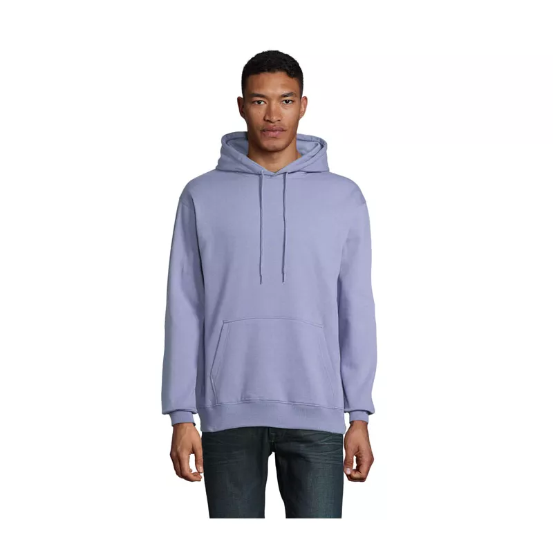 Bluza unisex z kapturem 280 g/m² Sol's CONDOR - Blue (S03815-BL)