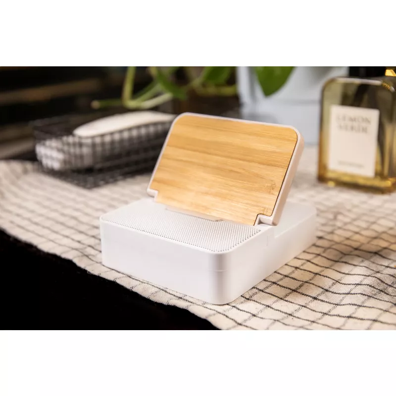 Hobofi Głośnik z ładowarką bezprzewodową RABS - biały (AP864137-01)