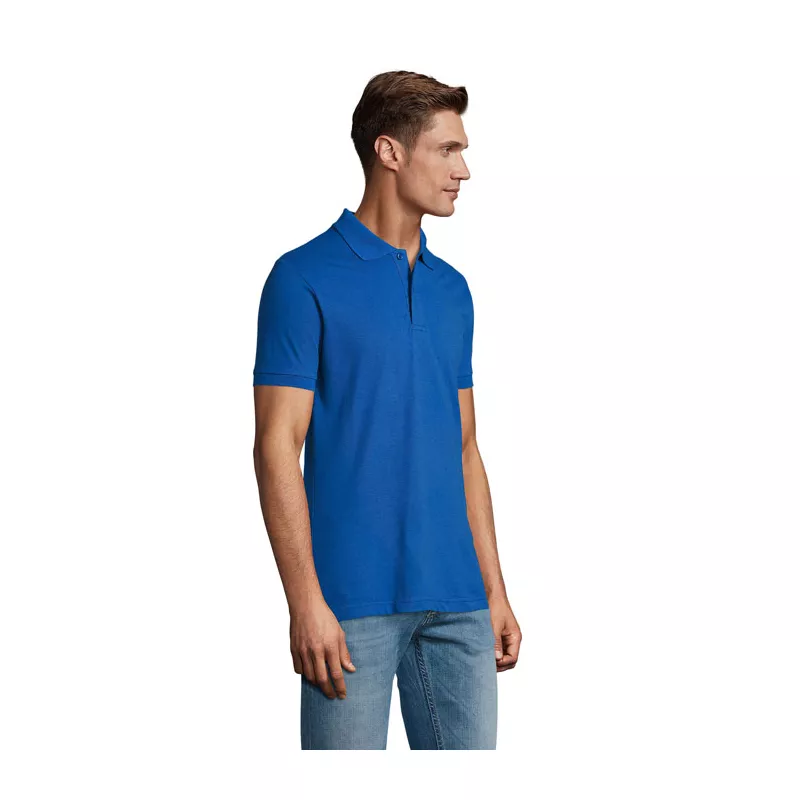 Koszulka polo męska piqué 180 g/m² Sol's PERFECT MEN - Niebieski (S11346-RB)