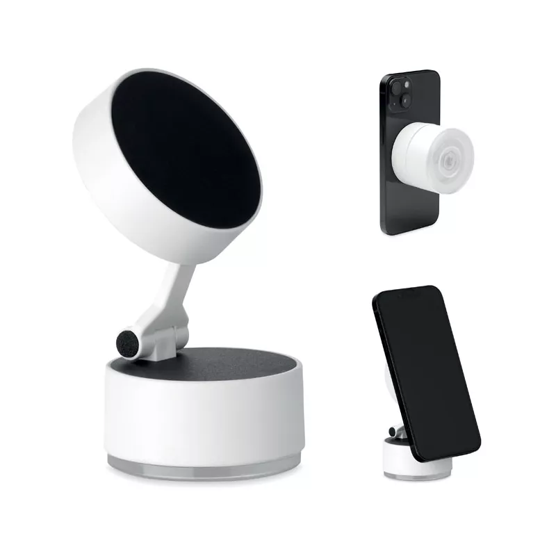 Uchwyt magnetyczny na telefon z przyssawką MAGPHONE - Bialy (MO2619-06)
