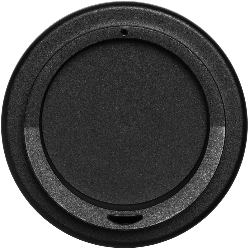 Kubek termiczny z serii Americano® o pojemności 350 ml z uchwytem - Czarny-Srebrny (21000224)