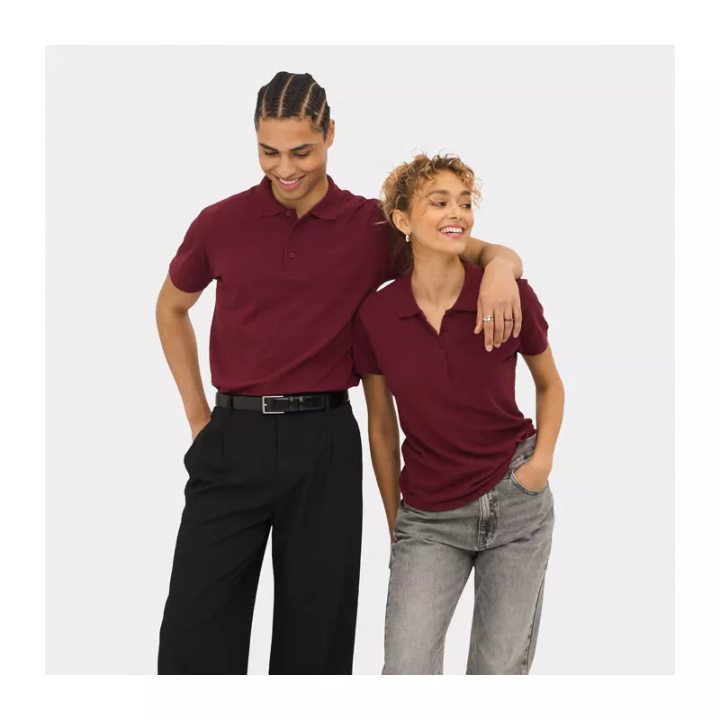 Koszulka polo damska piqué 170 g/m² Sol's PASSION - Burgundy (S11338-BG)