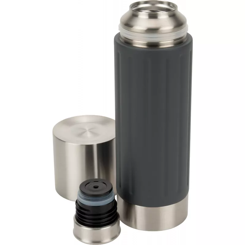 Butelka termiczna stalowa SAINT ALBANS MoLu 730 ml - ciemnoszary (480877)