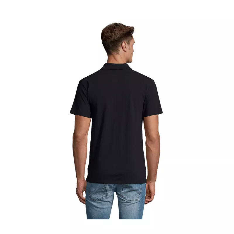Koszulka polo męska piqué 210 g/m² Sol's SPRING II - Granatowy (S11362-NY)