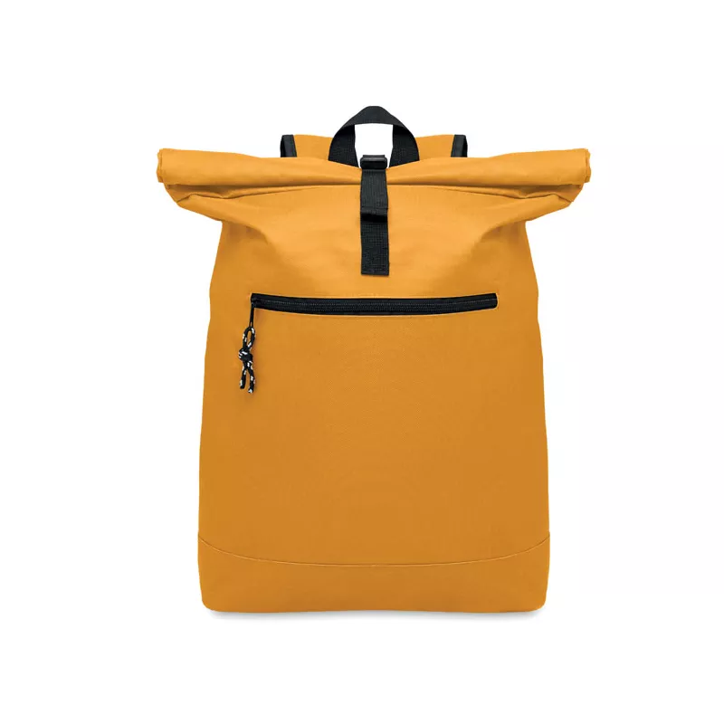 Plecak rolltop na laptop 15" z poliestru 600D IREA - Ochre (MO2170-78)