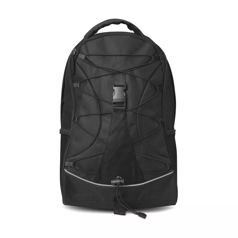 Plecak z poliestru 600D MONTE LEMA - Czarny (MO7558-03)