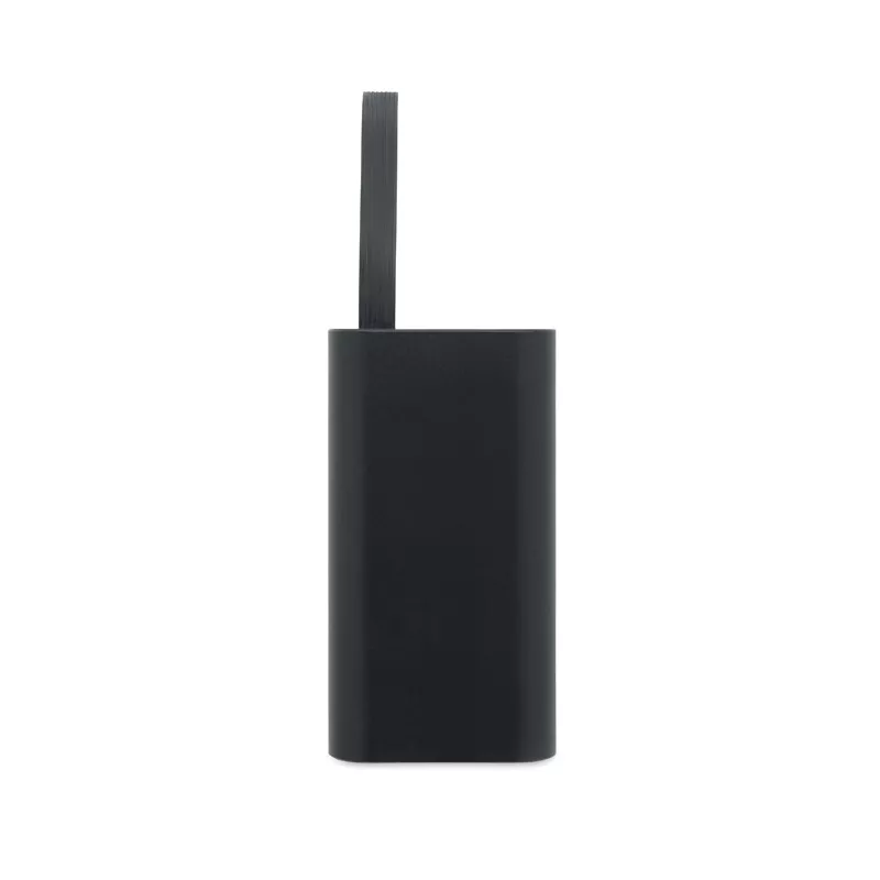 Powerbank aluminiowy 20 000 mAh PD 65W VOIMA - Czarny (MO2943-03)