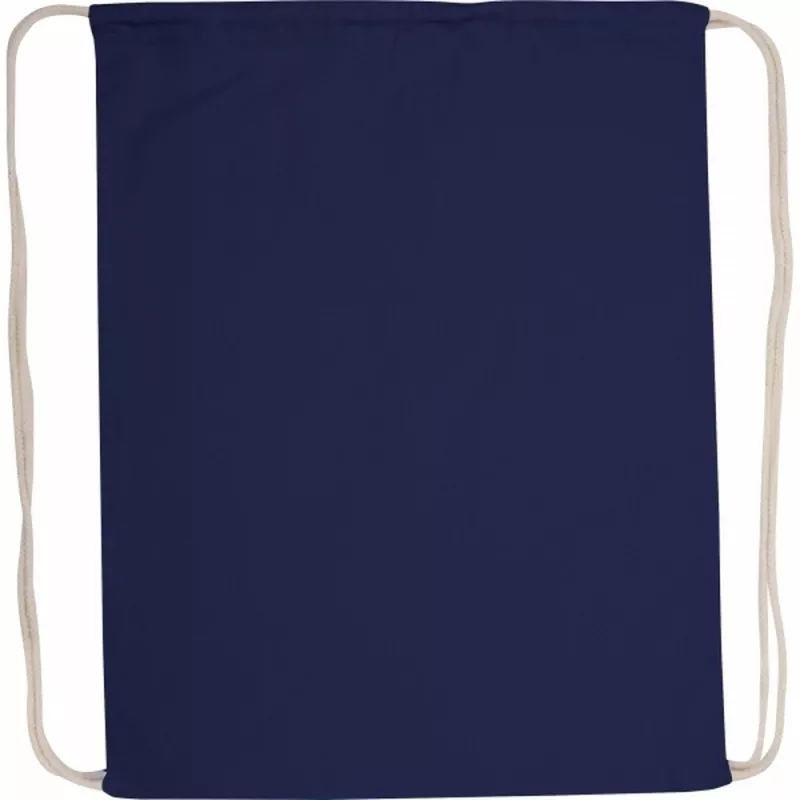 Worek bawełniany 140 g/m2 BUDAPEST - granatowy (002444)