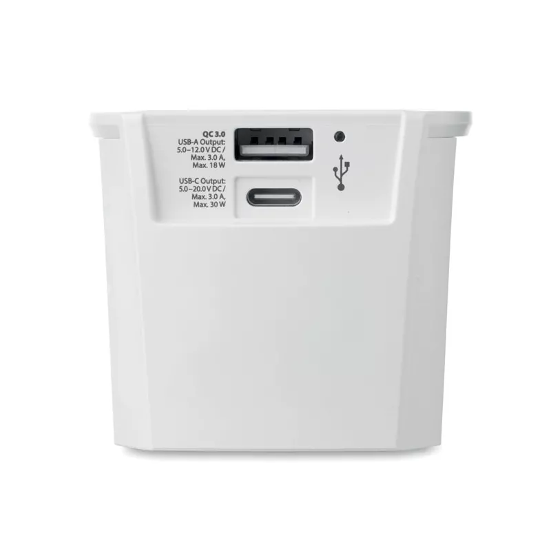 Adapter podróżny USB-C 30W Skross MUV USB AC30 PD - Bialy (MO2980-06)