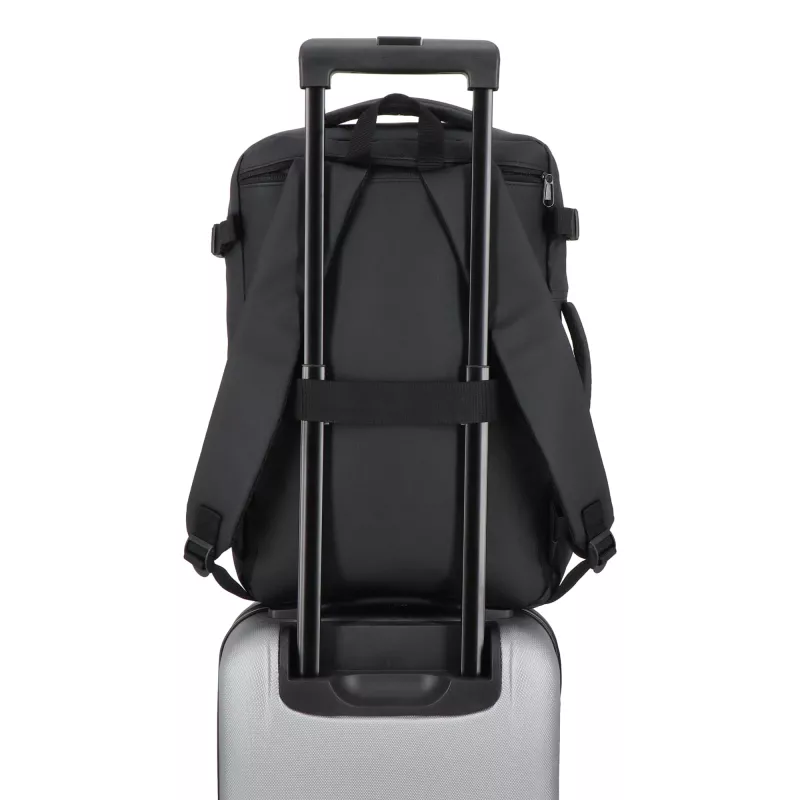 Plecak próżniowy Dalston z powłoką PU 30 x 15 x 45 cm 20 l - czarny (LT95343-N0002)