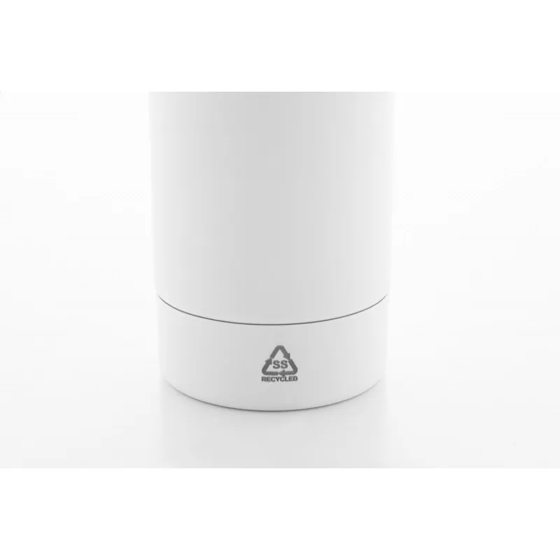 Rubbar butelka ze stali nierdzewnej z recyklingu - biały (AP808163-01)