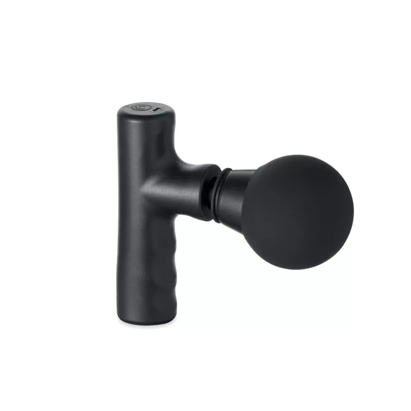 Pistolet do masażu z akumulatorem 1200 mAh THAIMA - Czarny (MO2965-03)