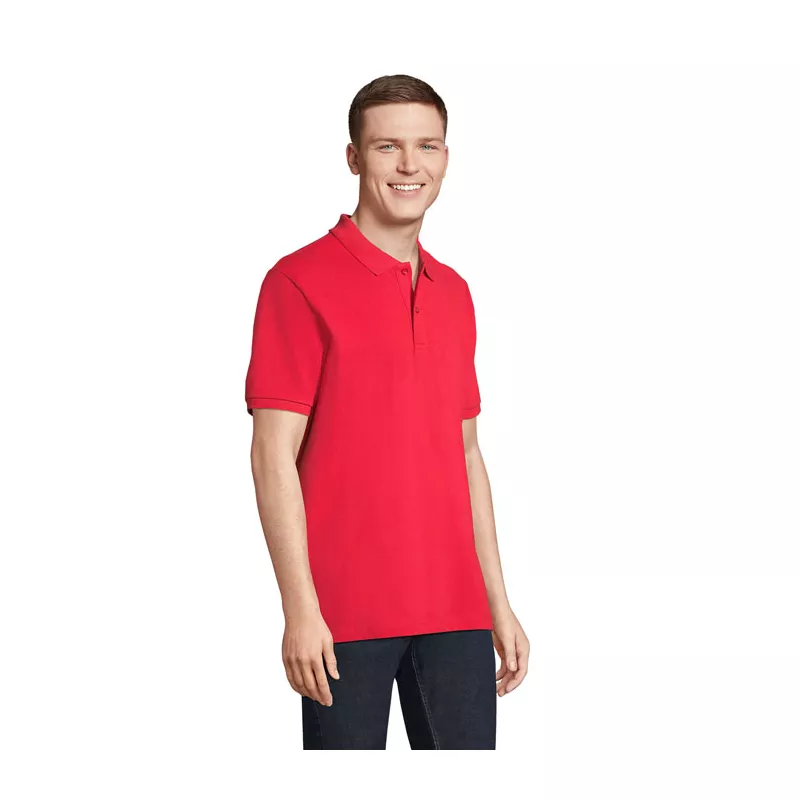 Koszulka polo organiczna 210 g/m² Sol's PEGASE - Bright Rojo (S04242-BT)